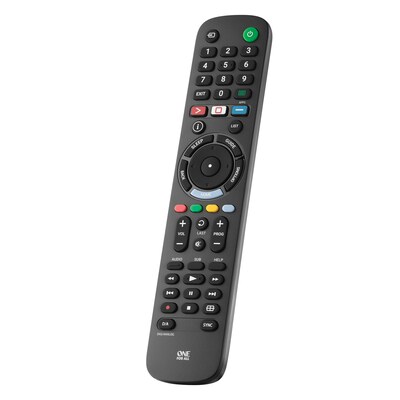 ONE FOR ALL Replacement Remote for Sony TV, Black (UEBVURC4812)