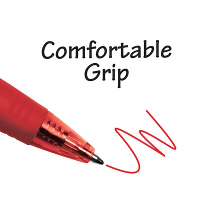 BIC BU3 Retractable Ballpoint Pen, Medium Point, Assorted Ink, 18/Pack (WX7ST272-AST)