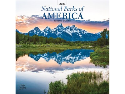 2023 BrownTrout National Parks of America 12 x 12 Monthly Wall Calendar (9781975453411)