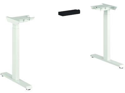 HON Coordinate 27"-46"H Height-Adjustable Base, Designer White (HHATB2S2LT.PJW.X.MEM)