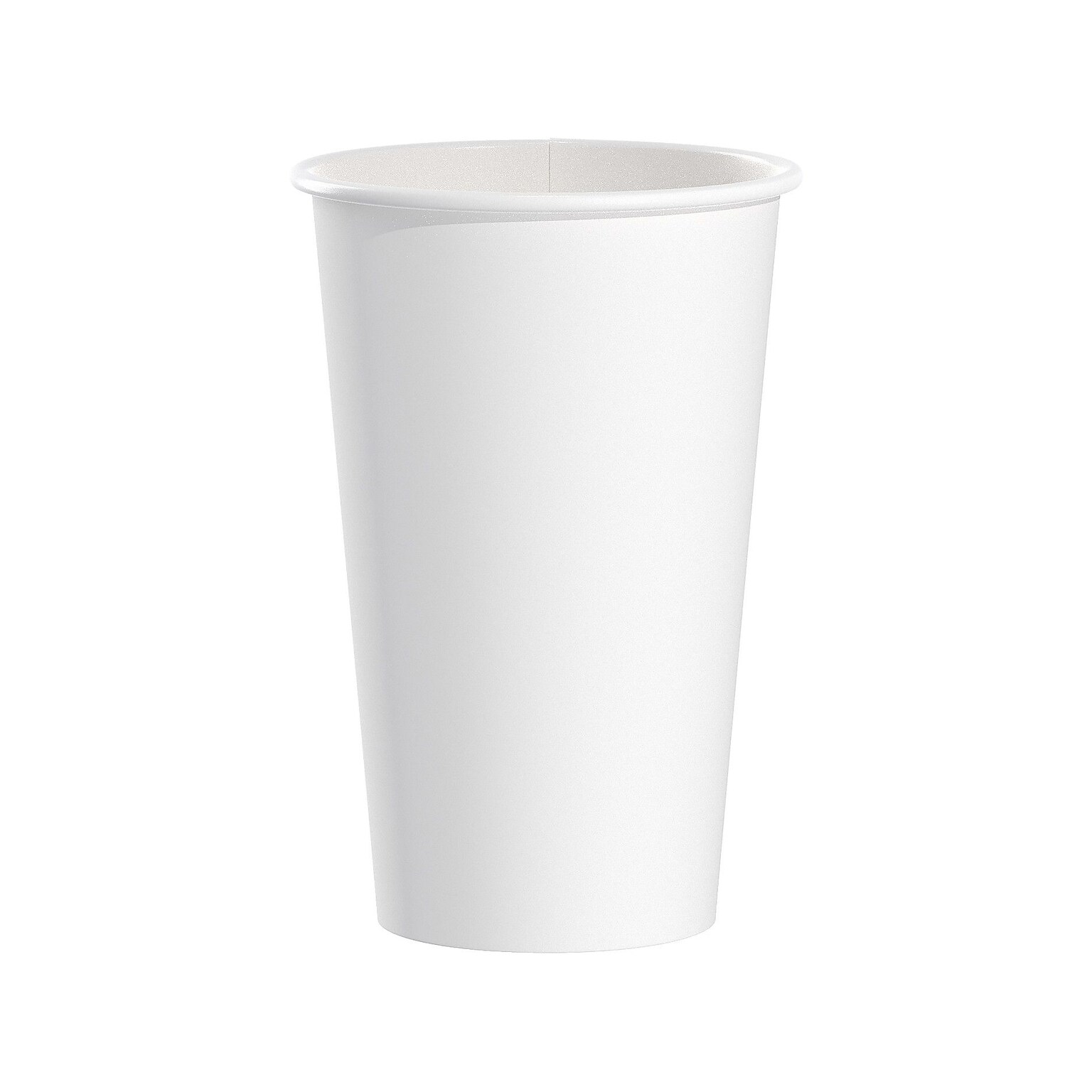 Solo Paper Hot Cup, 16 Oz., White, 50 Cups/Pack (316W-2050)