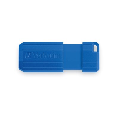 Verbatim PinStripe 32GB USB 2.0 Flash Drive,Blue/Green, 2/Pack (99814)