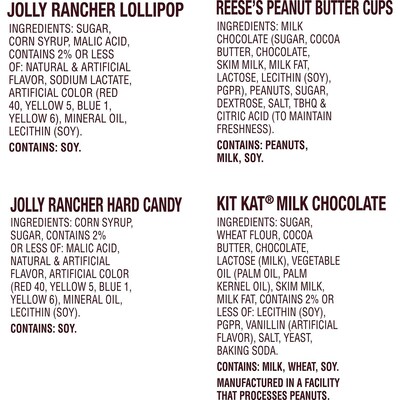 Hershey's Sweets & Chocolate Variety, Assorted Flavors, 34.19 oz., (HEC93942)