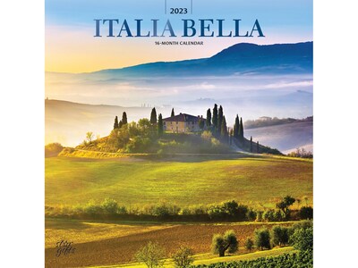 2023 BrownTrout Italia Bella 12 x 12 Monthly Wall Calendar (9781975453350)