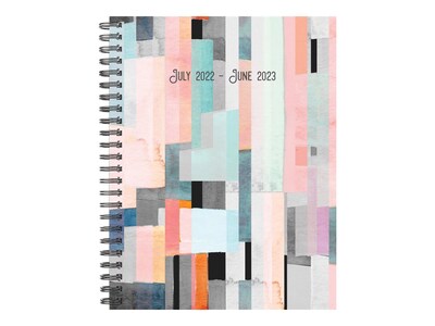 2022-2023 Willow Creek Abstract Art 8.5 x 11 Academic Weekly Planner, Multicolor (29503)