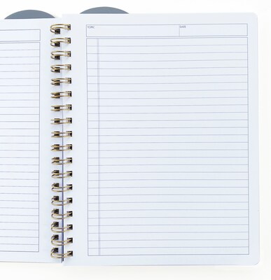 Carolina Pad Professional Notebook, 7.88" x 9.94", Narrow Ruled, 100 Sheets (13054)