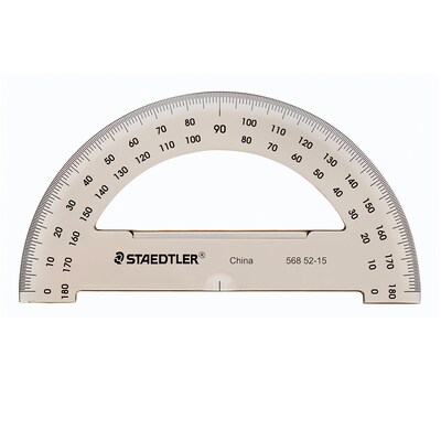 Staedtler® Mars® 180 Degree Protractor (56852-15BK)