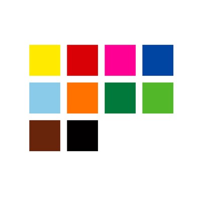Staedtler triplus Fineliner 334 Felt Pens, Super Fine Point, Assorted Ink, 10 Pack (334 SB10US)