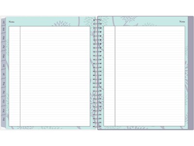 2023 Blue Sky Rue Du Flore 8" x 10" Monthly Planner, Mint Green (101605-23)