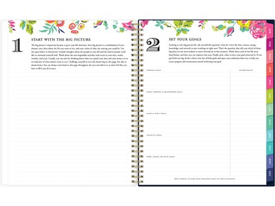 2023 Blue Sky Peyton Navy 8.5" x 11" Weekly & Monthly Planner, Multicolor (103617-23)