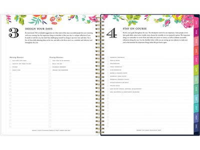 2023 Blue Sky Peyton Navy 8.5" x 11" Weekly & Monthly Planner, Multicolor (103617-23)