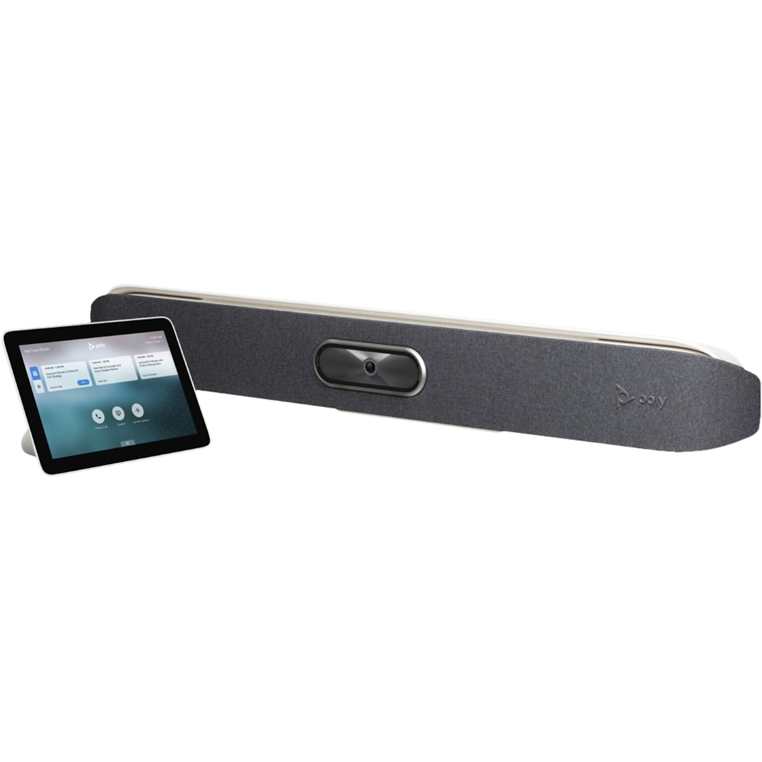 Poly Studio X50 UHD Conferencing Video Bar with T8 Touch Interface, 8 Megapixels, Black (2200-86270-001)