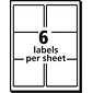 Avery EcoFriendly Laser/Inkjet Shipping Labels, 3 1/3" x 4", White, 600 Labels/Pack (48464)