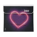 Mead Trapper Keeper 1 3-Ring Non-View Binder, Neon Heart (260038G-ECM)