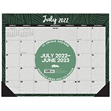 2022-2023 Willow Creek Jungle Fever 17 x 22 Academic Monthly Desk Pad Calendar (29527)