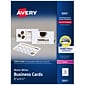 Avery® Laser Business Cards, 2 x 3.5, White, 2500/Box(5911)