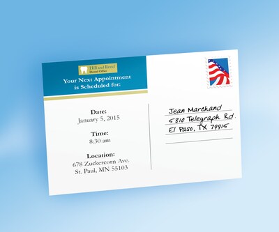 Avery Uncoated Postcards, 6" x 4", White, 80/Box (5889)