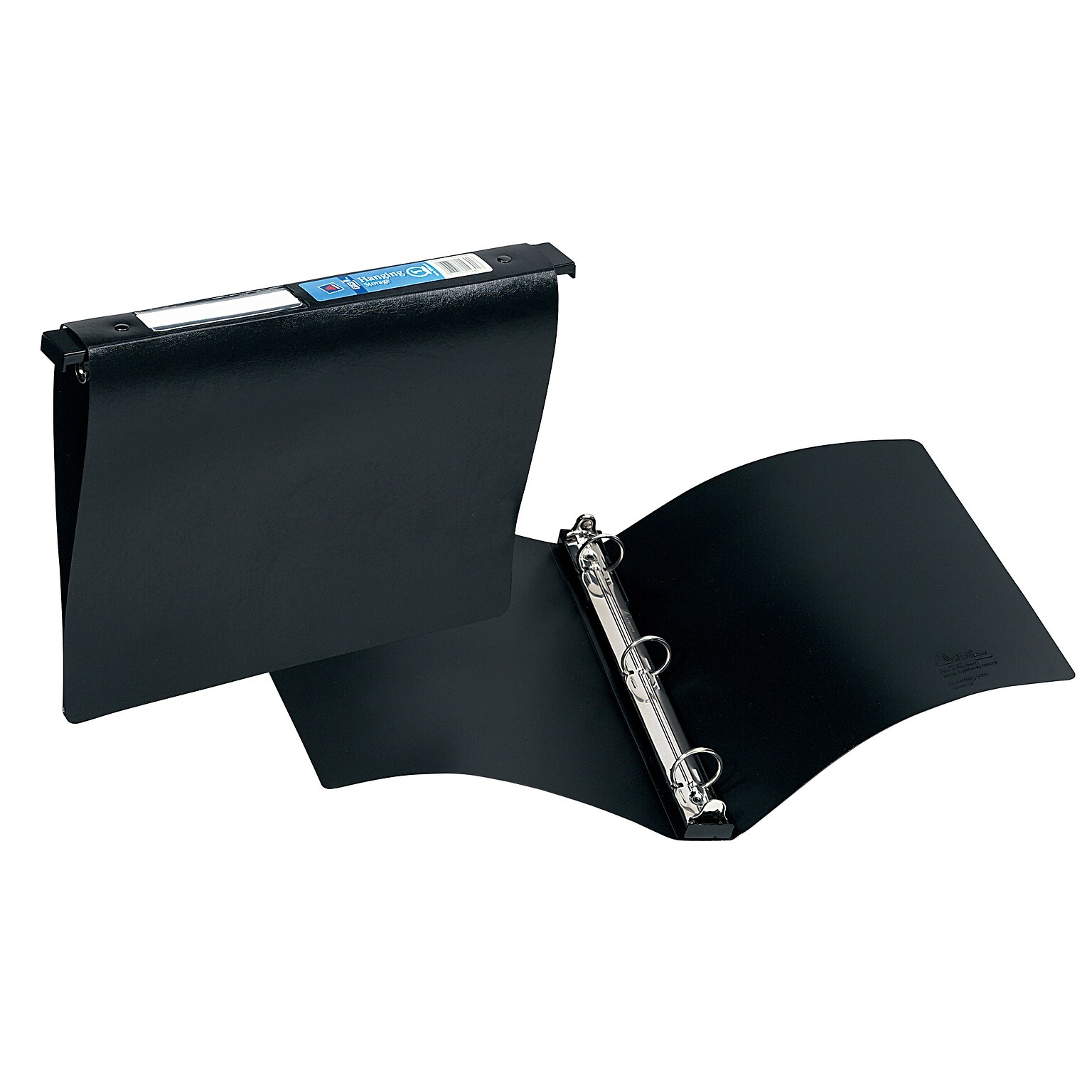 Avery 1 3-Ring Hanging Binder, Black (14801)