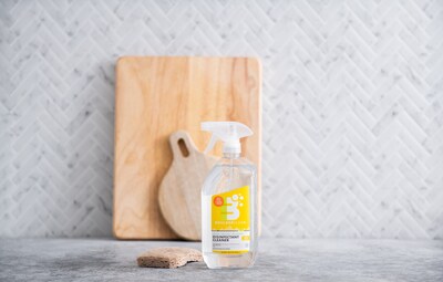 Boulder Clean Disinfecting Cleaner, Lemon Scent, 28 Oz. (003007)