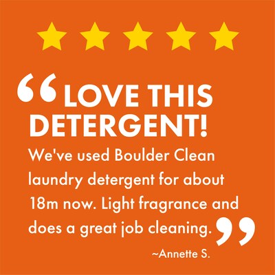 Boulder Clean HE Liquid Laundry Detergent, 200 Loads, 200 oz. (003038)