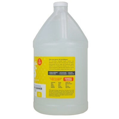 Boulder Clean Disinfecting Cleaner Refill, Lemon Scent, 1 Gal. (003137)