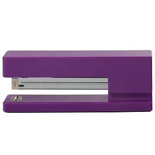 JAM Paper Modern Desktop Stapler, 10 Sheet Capacity, Purple