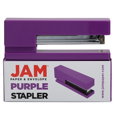 JAM Paper & Envelope JAM Paper Modern Desktop Stapler 10 Sheet Capacity  Purple (337PUZ) - ShopStyle Home Office