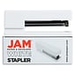 JAM Paper Modern Desktop Stapler, 10 Sheet Capacity, White (337WHZ)