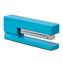 JAM Paper Modern Desktop Stapler, 10 Sheet Capacity, Blue (337BUZ)