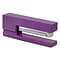 JAM Paper Modern Desktop Stapler, 10 Sheet Capacity, Purple (337PUZ)