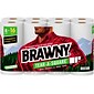 Brawny Tear-A-Square Paper Towels, 2-ply, 120 Sheets/Roll, 16 Rolls/Pack (44372/50)