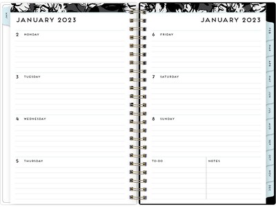 2023 Blue Sky Baccara Dark 5 x 8 Weekly & Monthly Planner, Multicolor (110212-23)
