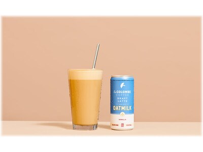 La Colombe Coffee Draft Latte Vanilla Cold Brew Coffee, 9 fl. oz., 12/Carton (PPPURC1225)