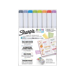 Sharpie Color Burst Permanent Markers, Ultra Fine Tip, Assorted, 24/Pack  (1949558)