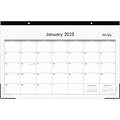 2023 Blue Sky Enterprise 17 x 11 Monthly Desk Pad Calendar, White/Gray (111293-23)