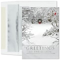 Custom Winter Tranquility Cards, with Envelopes, 5 5/8 x 7 7/8 Holiday Card, 25 Cards per Set