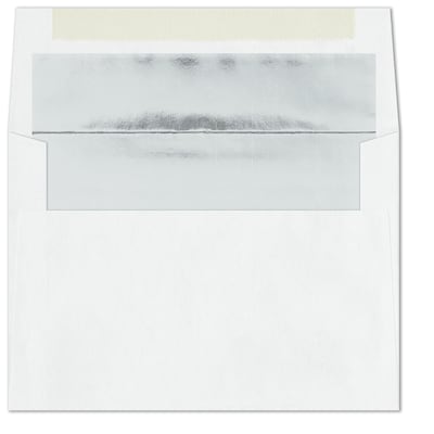 Custom Midnight Snowfall Cards, with Envelopes, 7 7/8" x 5 5/8" Holiday Card, 25 Cards per Set