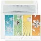 Custom Colors of the Seasons Cards, with Envelopes, 7 7/8" x 5 5/8" Holiday Card, 25 Cards per Set