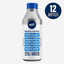 Open Water Still Canned Water with Electrolytes, 16 oz, 12/Pack (343-00001)