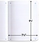 Five Star Composition Notebooks, 7.5" x 9.7", College Ruled, 100 Sheets, Each (9120)