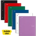 Five Star 5-Subject Subject Notebooks, 8.5 x 11, College Ruled, 200 Sheets, Each (06112/06208)