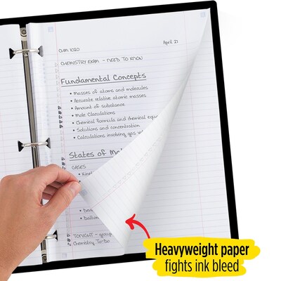 Five Star Reinforced Graph Ruled Filler Paper, White - 100 count