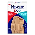 Nexcare™ DUO Bandages, Assorted, 40/Pack (DSA-40)