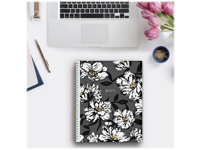 2023 Blue Sky Baccara Dark 9.25" x 11.13" Weekly & Monthly Planner, Multicolor (110211-23)