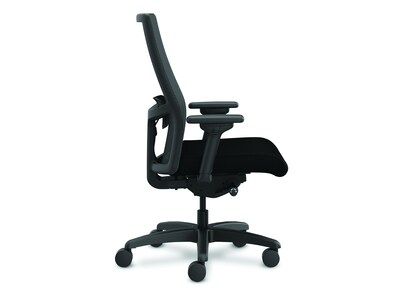 HON Ignition 2.0 Fabric Computer & Desk Big & Tall Chair, 450 lb. Capacity, Black (HONI2BTVMC10NC)