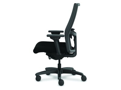 HON Ignition 2.0 Fabric Computer & Desk Big & Tall Chair, 450 lb. Capacity, Black (HONI2BTVMC10NC)