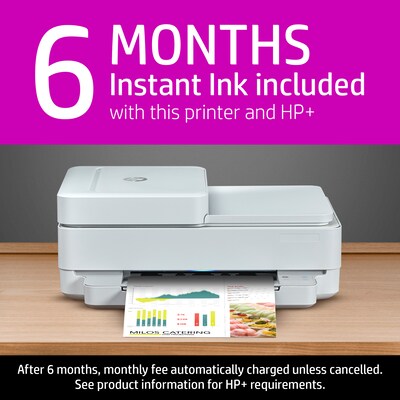 HP ENVY 6455e Wireless Color All-in-One Printer Includes 6 months of FREE Ink with HP+ (223R1A)