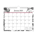 2023 Blue Sky Analeis 11 x 8.75 Monthly Wall Calendar, White/Black (100028-23)