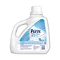 Purex Free and Clear Liquid Laundry Detergent, Unscented, 150 oz Bottle