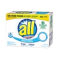 All All-Purpose Powder Detergent, 52 oz, 6 Boxes/Carton